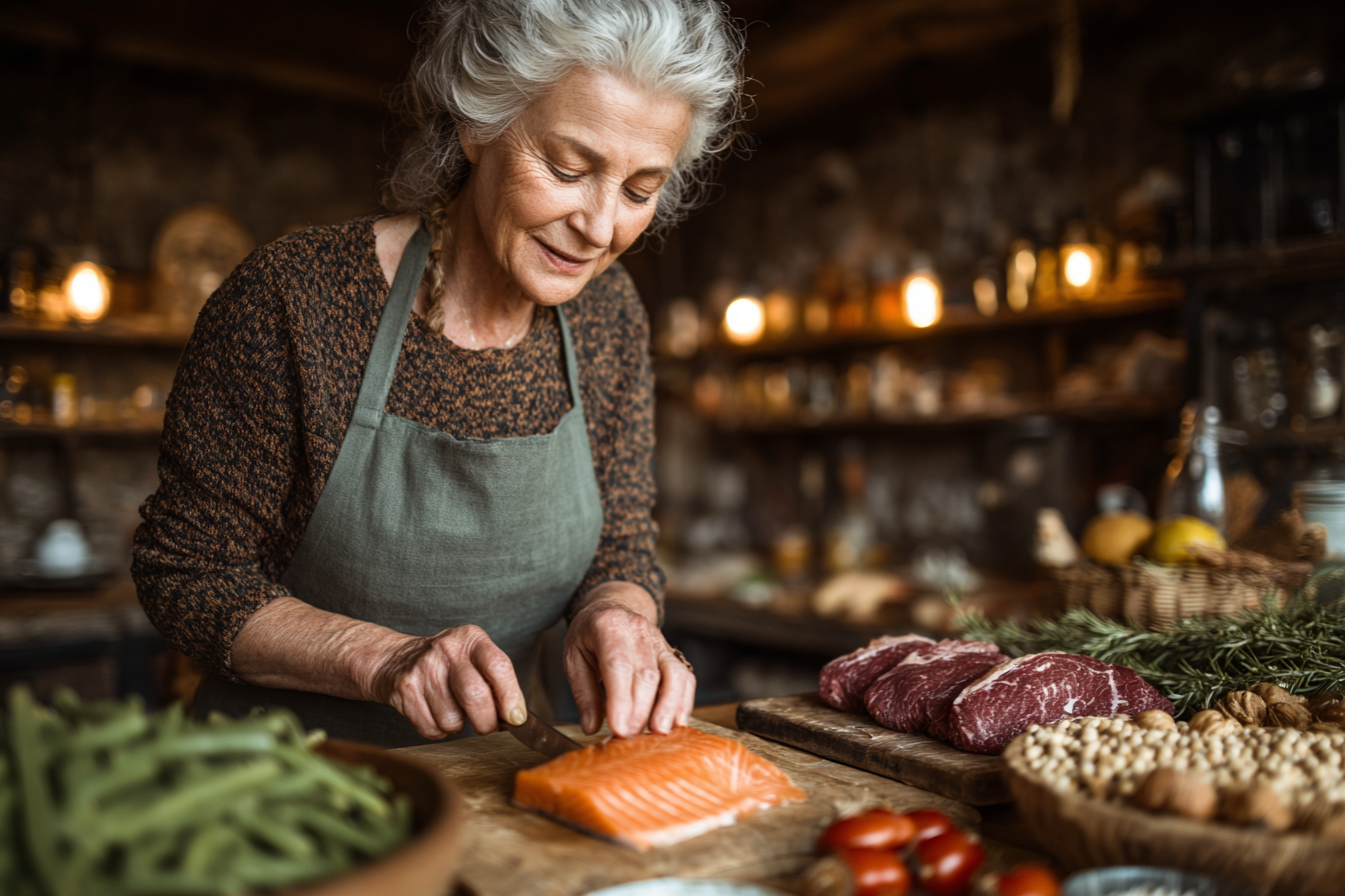 Здорове харчування для старших людей